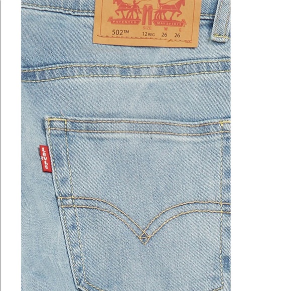 Levi 502 Regular Taper Jeans (Big Boy) - Picture 4 of 9